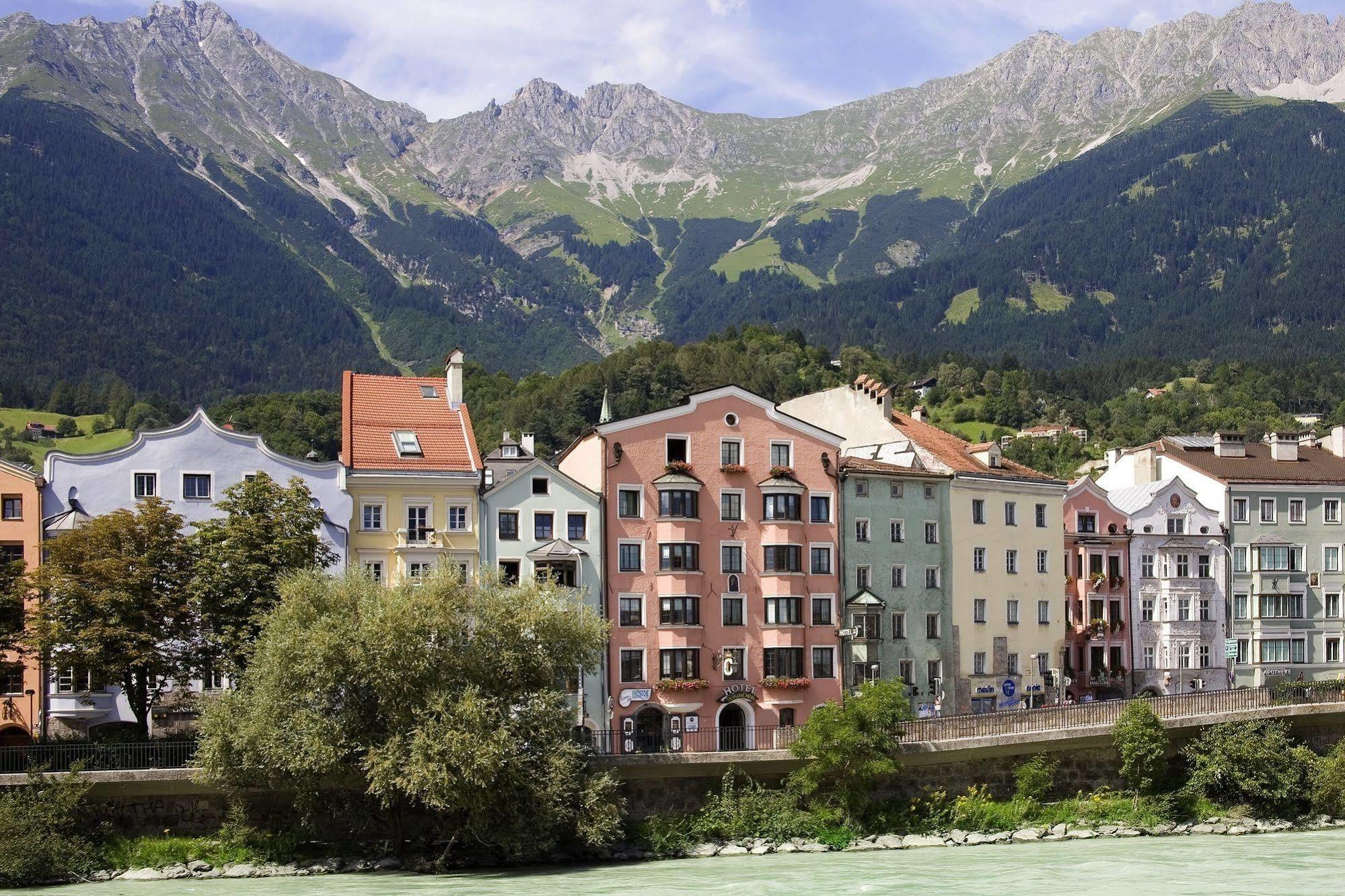Hotel Mondschein Innsbruck Exteriör bild